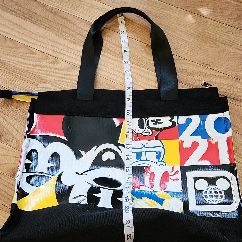 Disney Colorful Mickey Mouse Messenger Bag Tote Vacation Cruise Holiday Summer